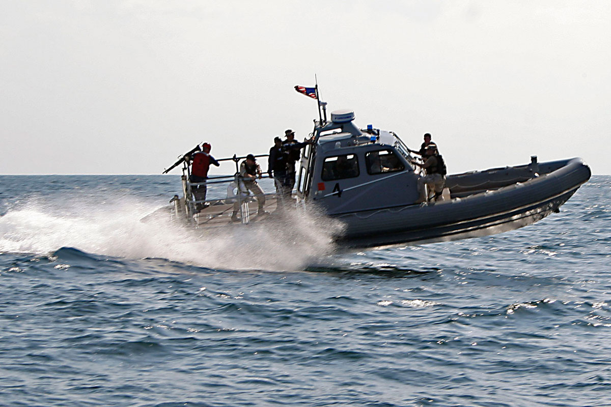 Rigid Hull Inflatable Boat Military