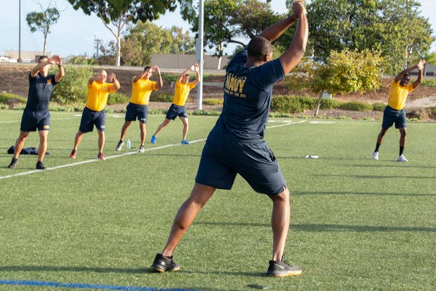 Old 2024 navy frisbee