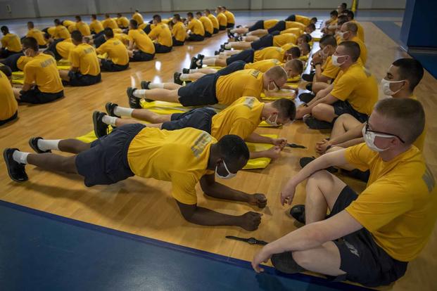 Navy basic training top schedule 2019