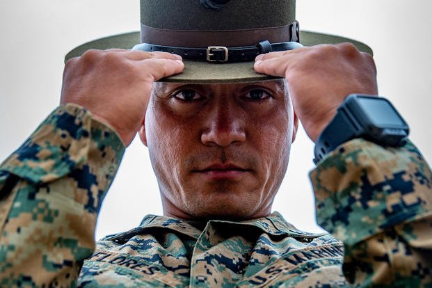 Campaign Cover for Drill Instructor - The Marine Shop