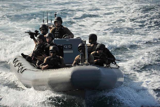 Rigid Hull Inflatable Boat Military